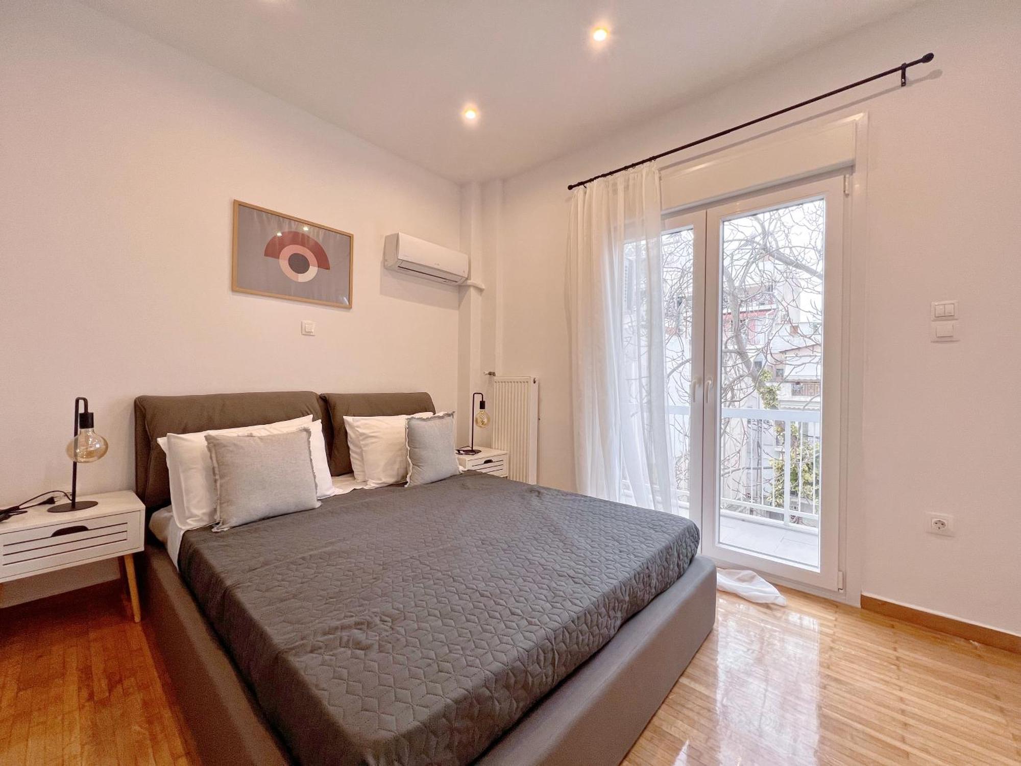 Wsd Piraeus Amazing Luxury Boutique 2Bd Apartment With Balcony Kültér fotó