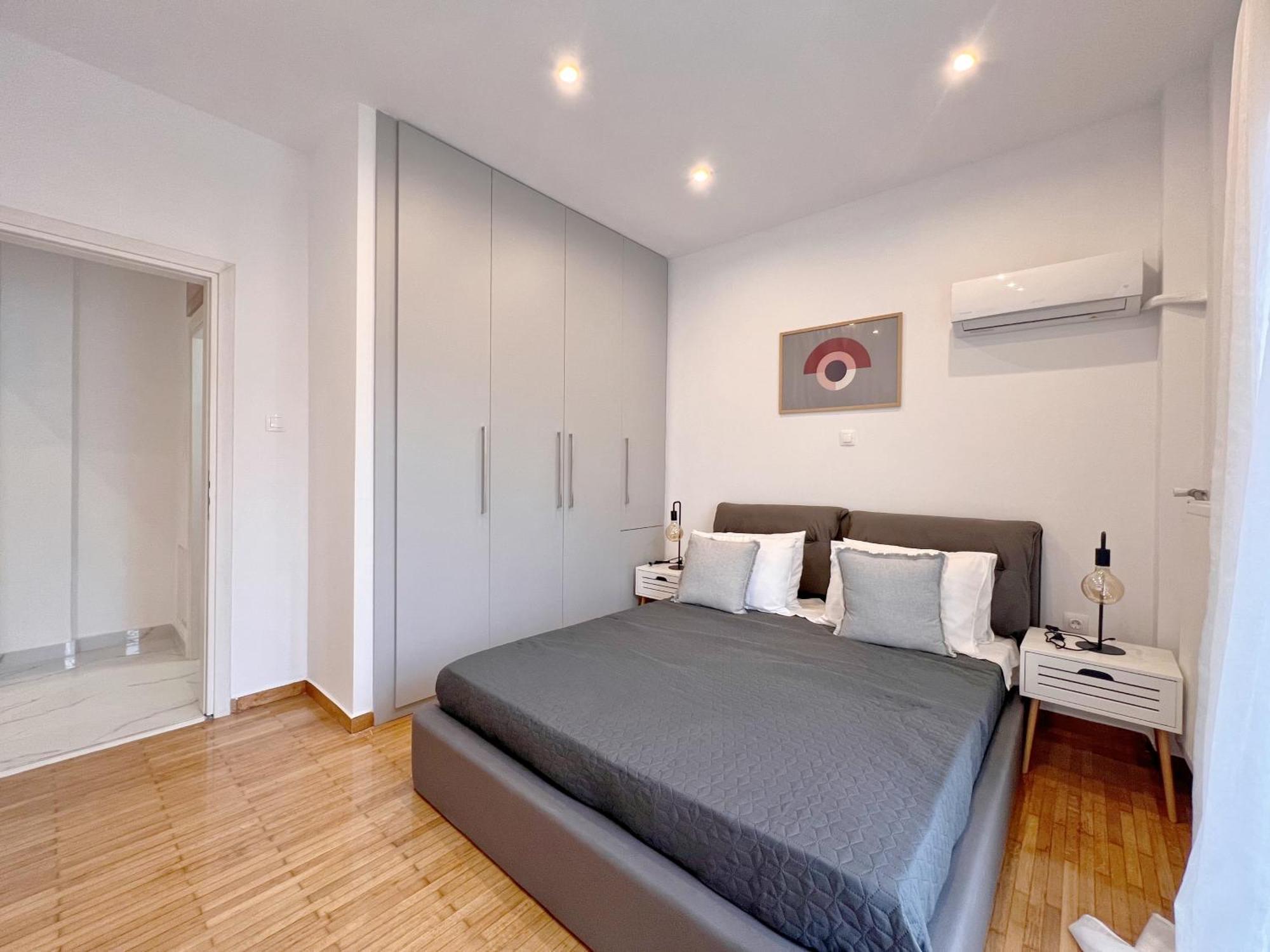Wsd Piraeus Amazing Luxury Boutique 2Bd Apartment With Balcony Kültér fotó
