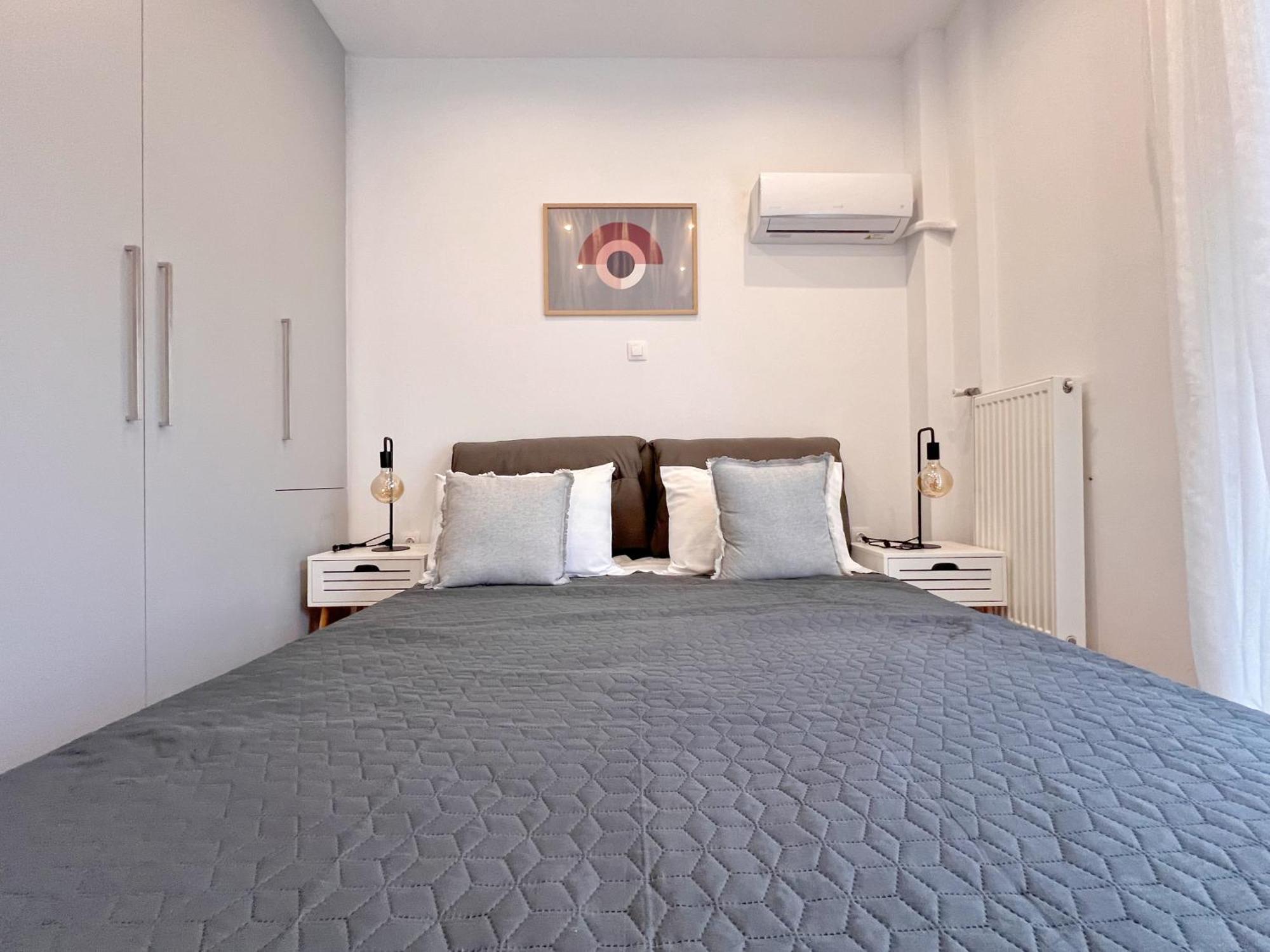 Wsd Piraeus Amazing Luxury Boutique 2Bd Apartment With Balcony Kültér fotó